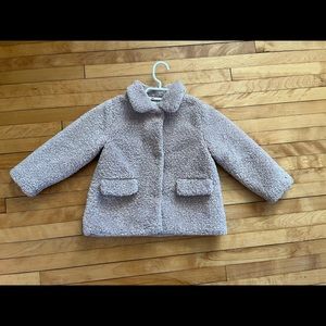 Girls plush coat
